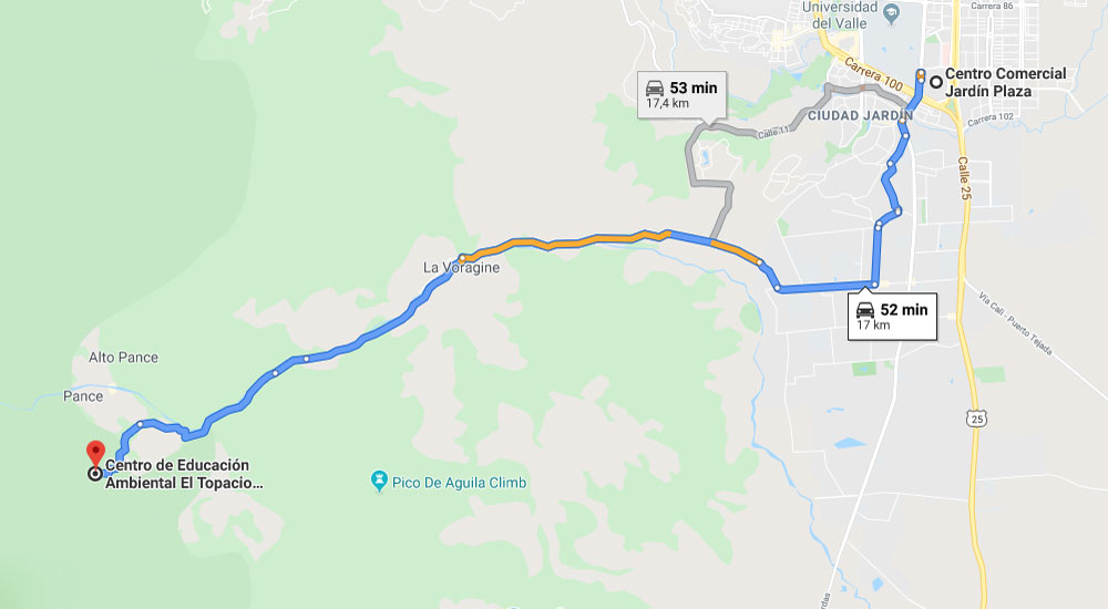 Cómo llegar a Pico de Loro